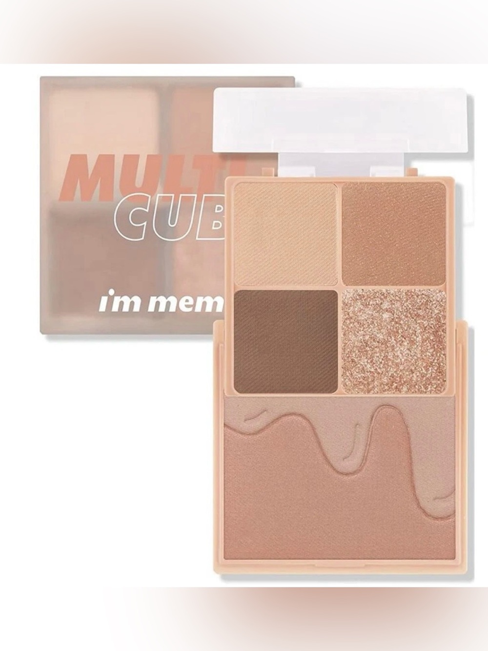 I'M MEME I'm Multi Cube Eyeshadow & Cheek Blusher 05 VANILLA DOUBLE SHOT